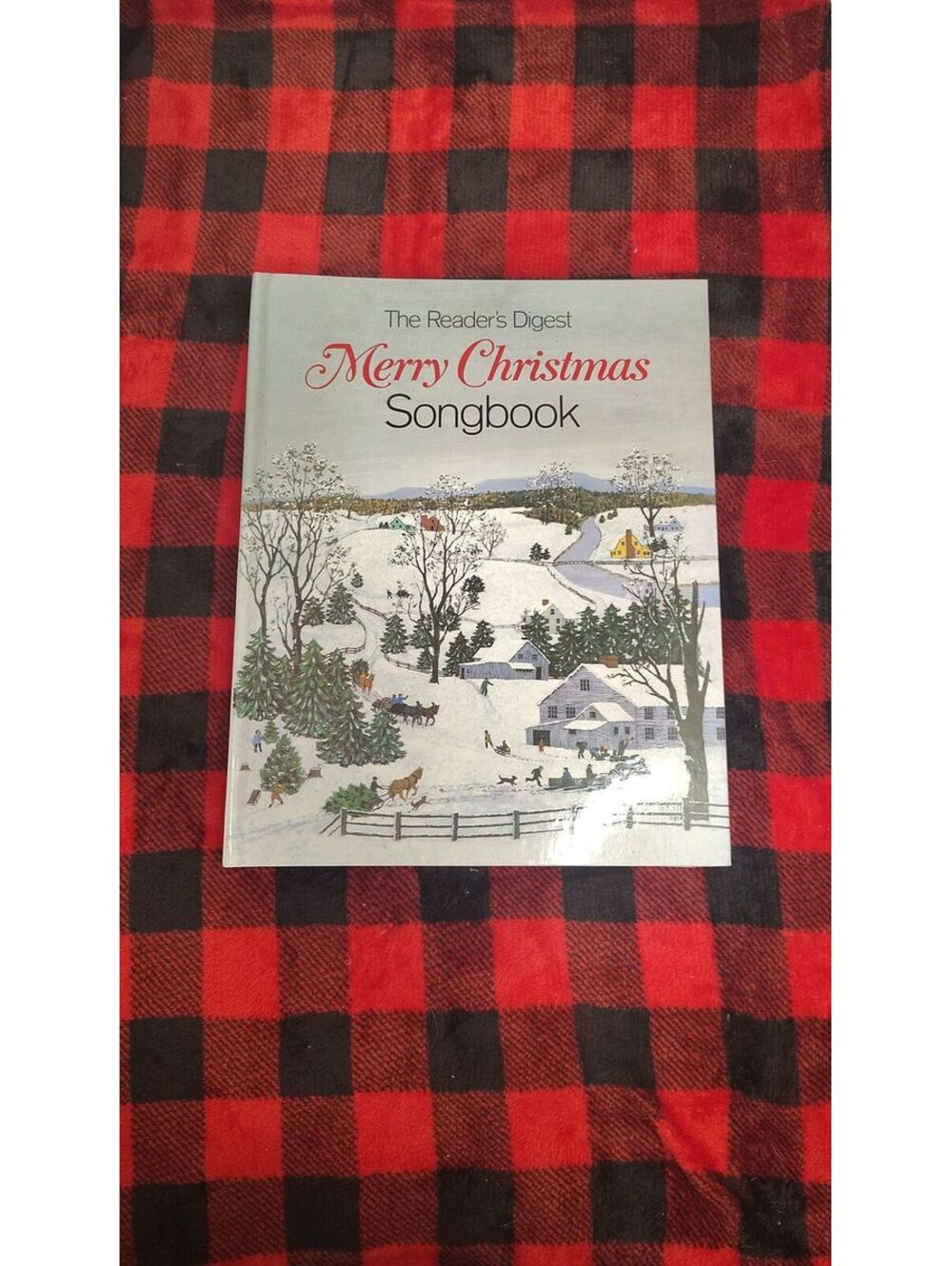 Reader’s Digest Merry Christmas Songbook Vintage Spiral Hardcover Sheet Music